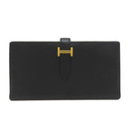 Hermes Bearn Souffle Gold Wallet Epsom