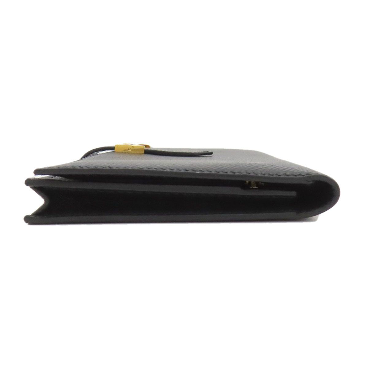 Hermes Bearn Souffle Gold Wallet Epsom — view 3