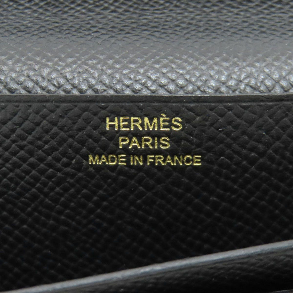 Hermes Bearn Souffle Gold Wallet Epsom — view 7