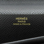 Hermes Bearn Souffle Gold Wallet Epsom — view 7