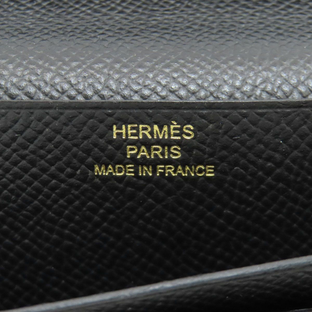 Hermes Bearn Souffle Gold Wallet Epsom — view 7