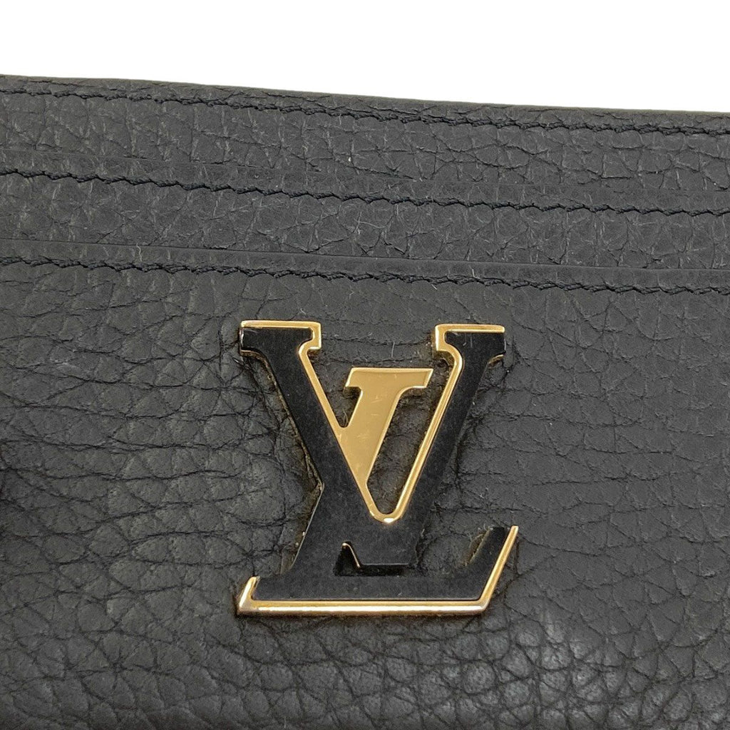 Louis Vuitton Card Holder Capucines Case Taurillon Leather — view 7
