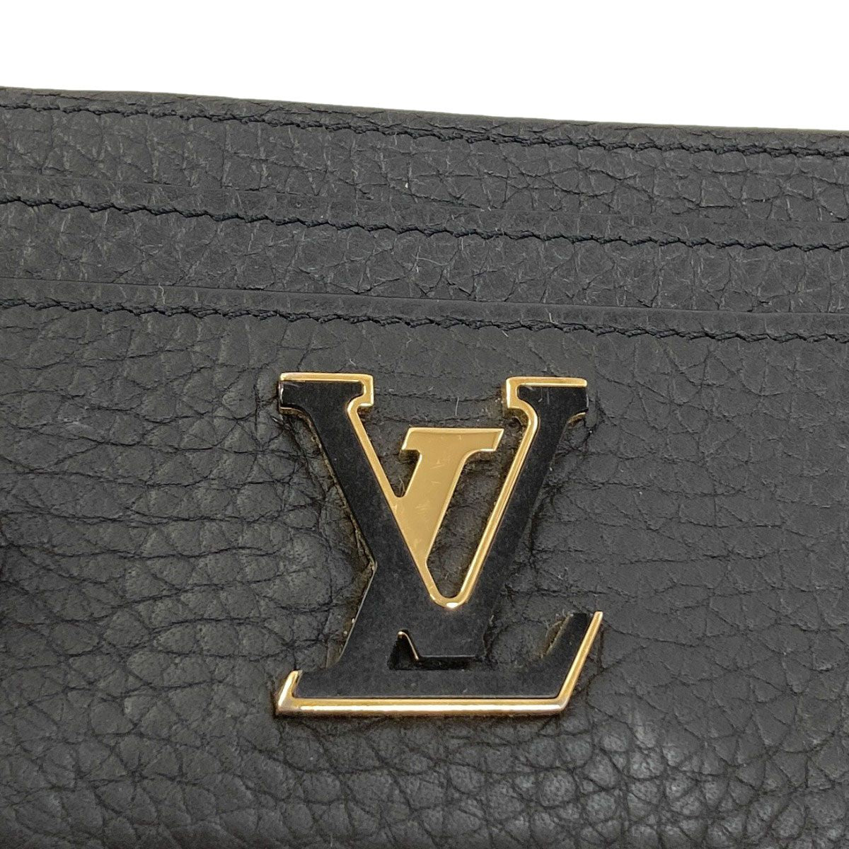 Louis Vuitton Card Holder Capucines Case Taurillon Leather — view 7