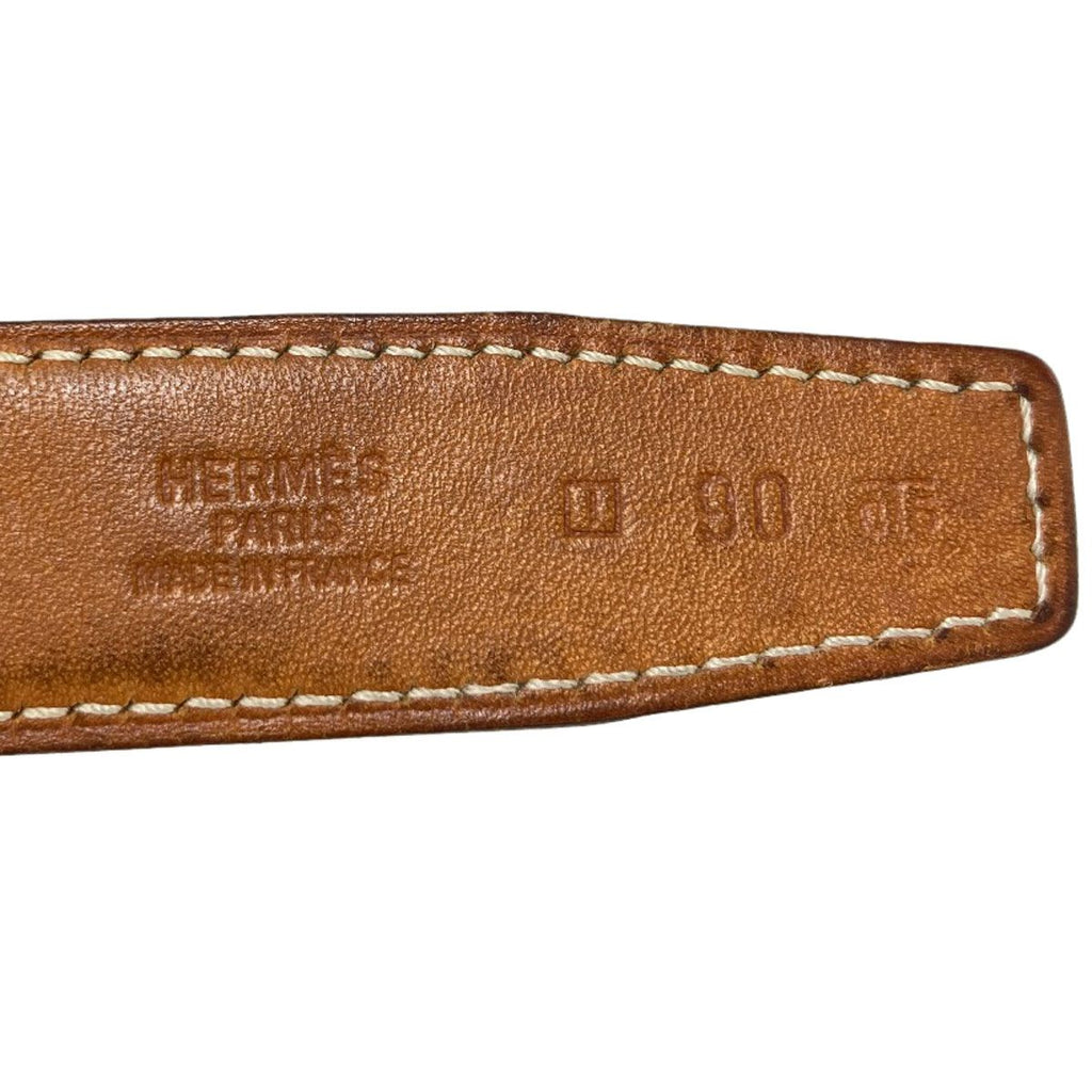 Hermes Belt Silver Box Calf — view 5