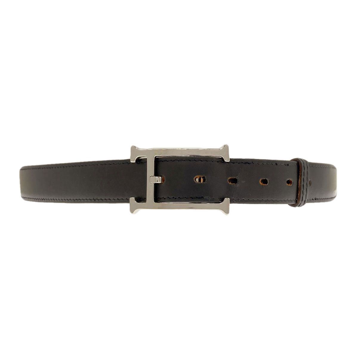 Hermes Belt Silver Box Calf