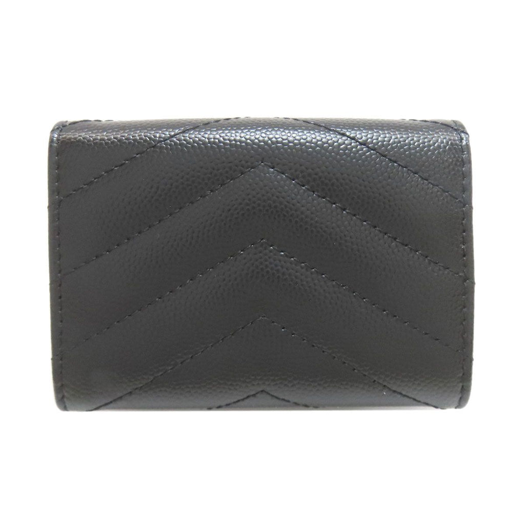 Saint Laurent Stitch Cassandra Trifold Wallet Calf — view 2