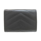 Saint Laurent Stitch Cassandra Trifold Wallet Calf — view 2