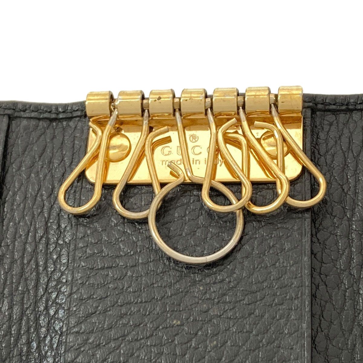 Gucci GG Marmont Key Case Leather Key Holder — view 7