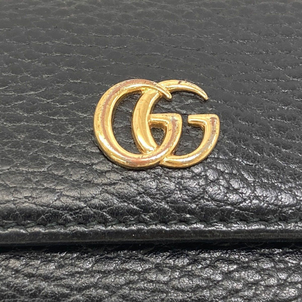 Gucci GG Marmont Key Case Leather Key Holder — view 9