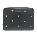Saint Laurent Star Motif Bifold Wallet Leather