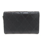 Chanel Quilted CC Logo Card Case Leather — view 2