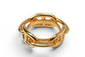 Hermes Scarf Ring Holder Chaine D'ancre Gold