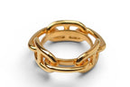 Hermes Scarf Ring Holder Chaine D'ancre Gold