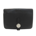 Hermes Dogon Compact Silver Coin Case Togo