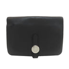 Hermes Dogon Compact Silver Coin Case Togo