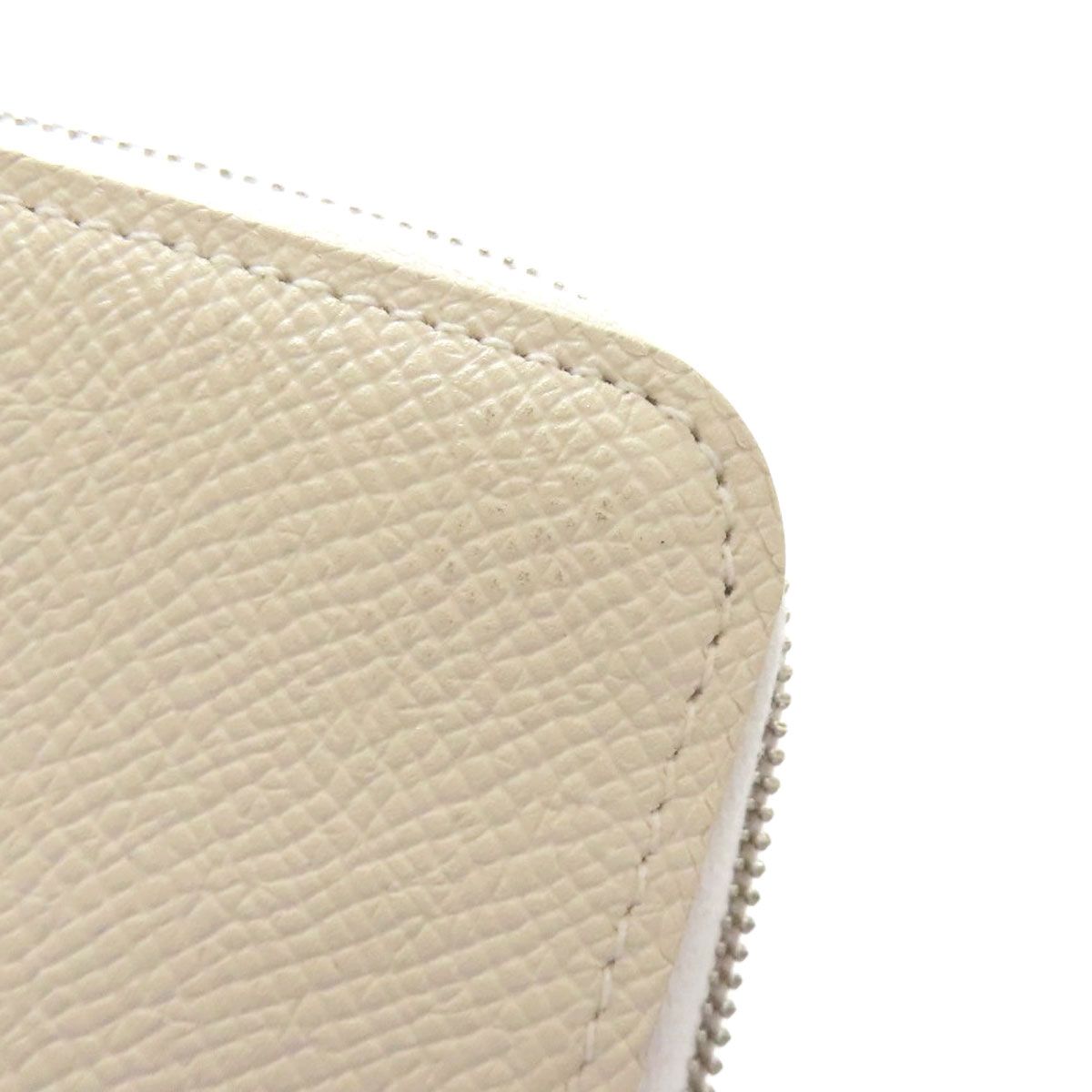 Hermes Silk in Porte-Monnaie Silver Coin Case Epsom — view 7