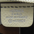 Hermes Silk in Porte-Monnaie Silver Coin Case Epsom — view 5