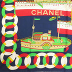 Chanel Boat Motif Scarf Silk — view 5