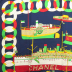 Chanel Boat Motif Scarf Silk — view 3