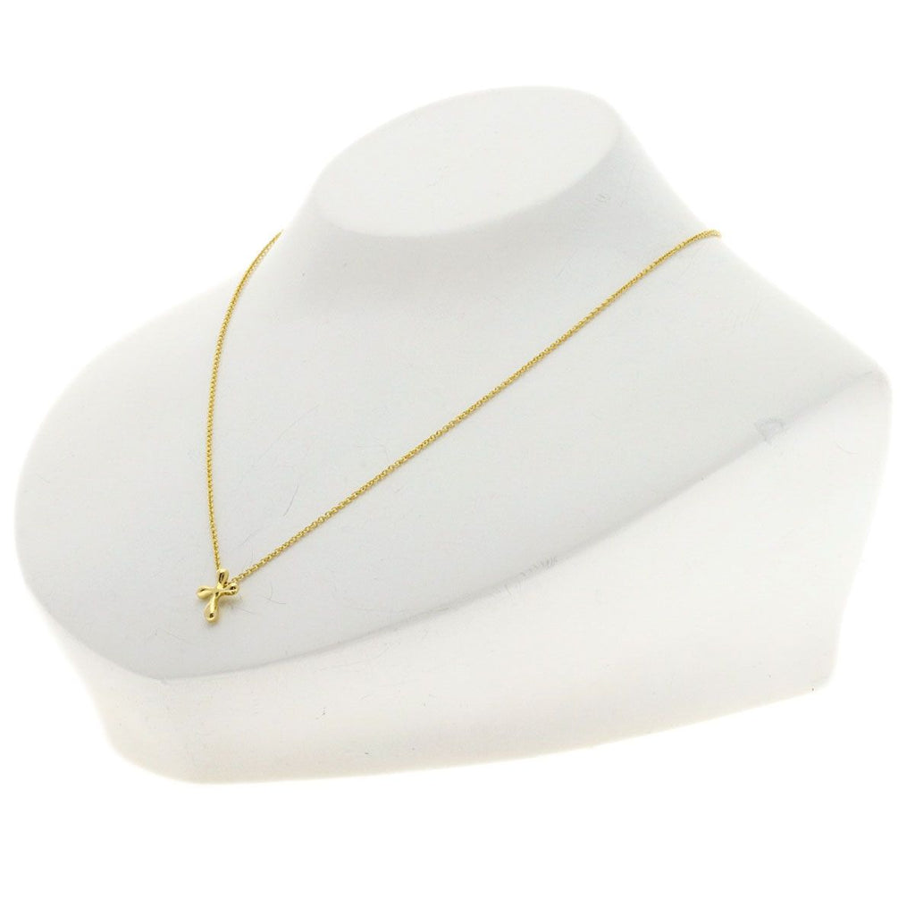 Tiffany & Co Cross Necklace 18k Yellow Gold — view 6