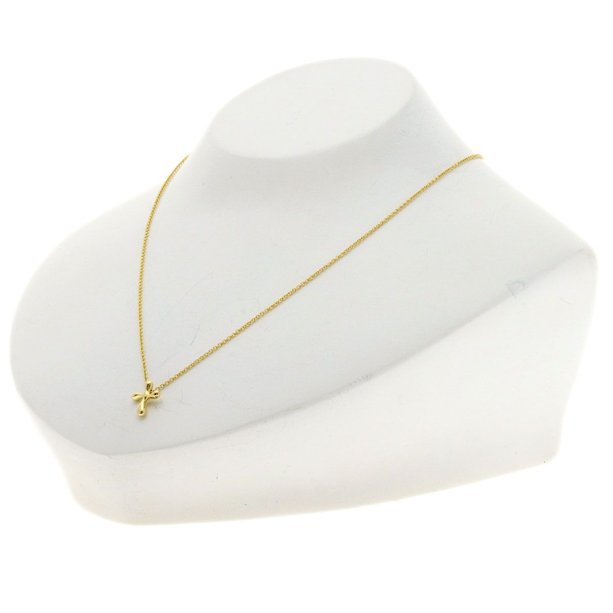 Tiffany & Co Cross Necklace 18k Yellow Gold — view 6