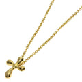 Tiffany & Co Cross Necklace 18k Yellow Gold
