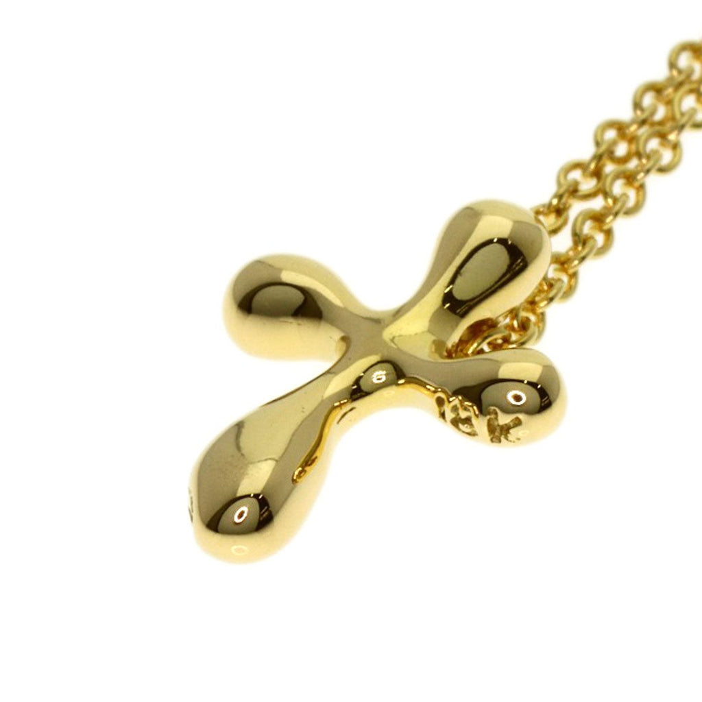 Tiffany & Co Cross Necklace 18k Yellow Gold — view 7