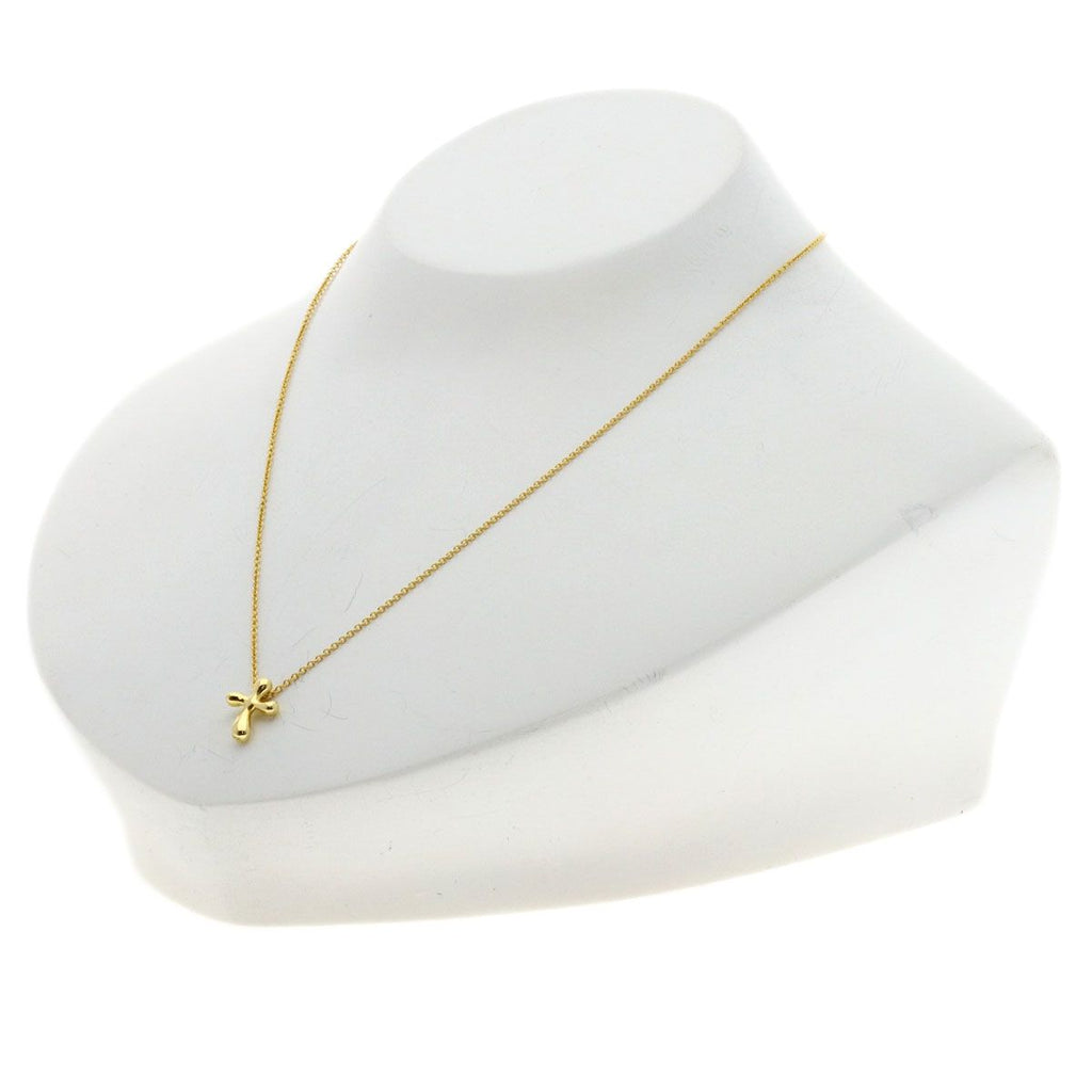 Tiffany & Co Cross Necklace 18k Yellow Gold — view 5