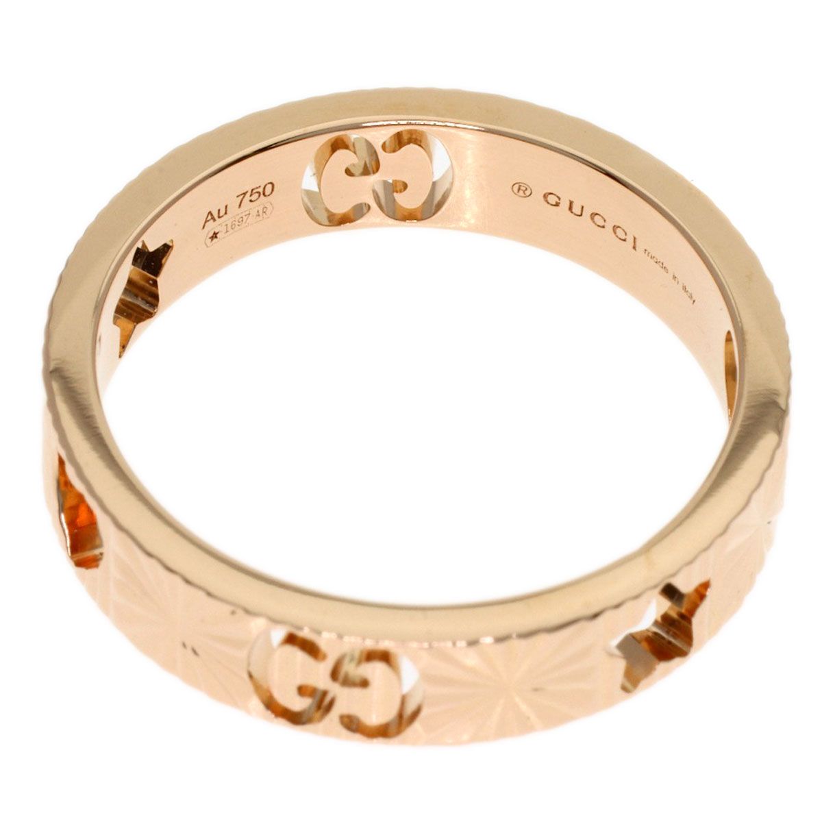 Gucci Icon Heart &star Ring 18k Pink Gold — view 4
