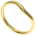 Tiffany & Co Curved Band Ring 18k Yellow Gold