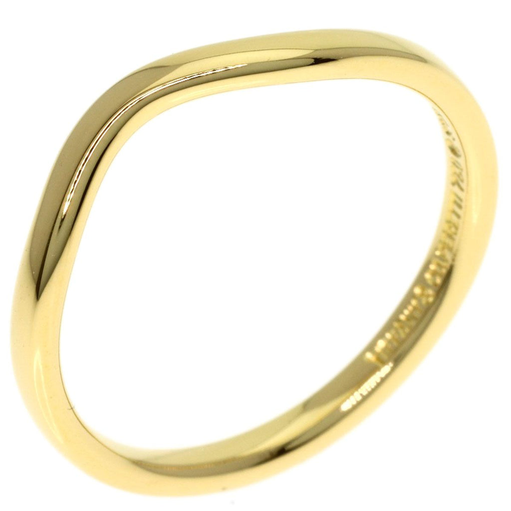 Tiffany & Co Curved Band Ring 18k Yellow Gold — view 2