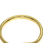 Tiffany & Co Curved Band Ring 18k Yellow Gold — view 7