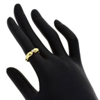 Tiffany & Co Double Teardrop Diamond Ring 18k Yellow Gold — view 6