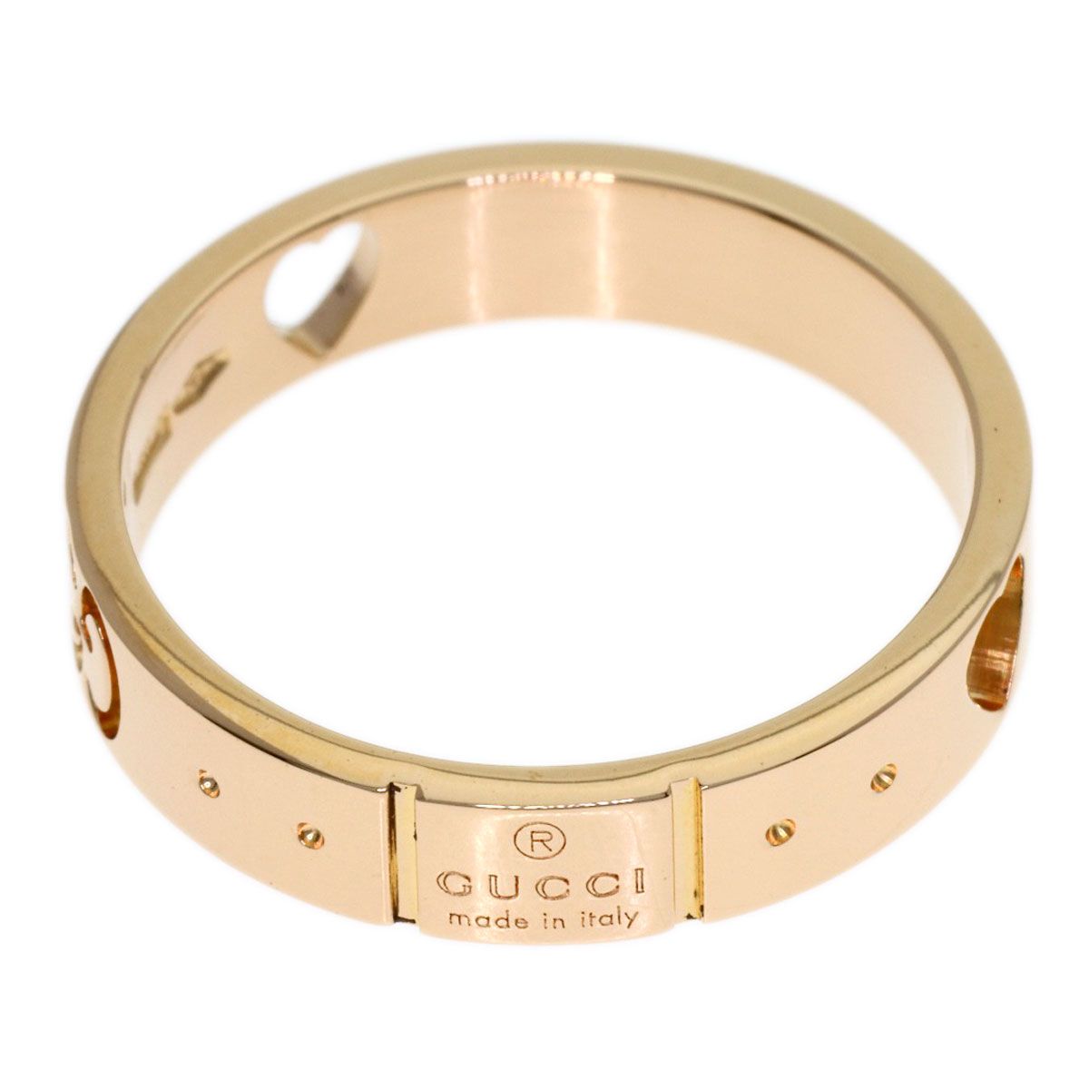 Gucci Icon Amor Ring 18k Pink Gold — view 4
