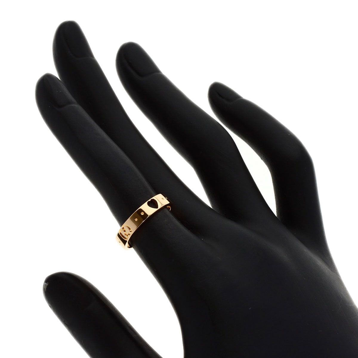 Gucci Icon Amor Ring 18k Pink Gold — view 7