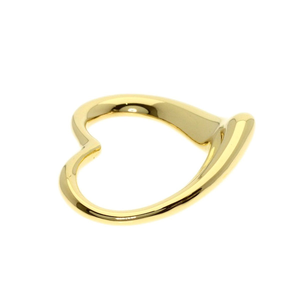 Tiffany & Co Open Heart Pendant 18k Yellow Gold — view 3