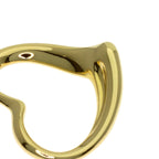 Tiffany & Co Open Heart Pendant 18k Yellow Gold — view 4