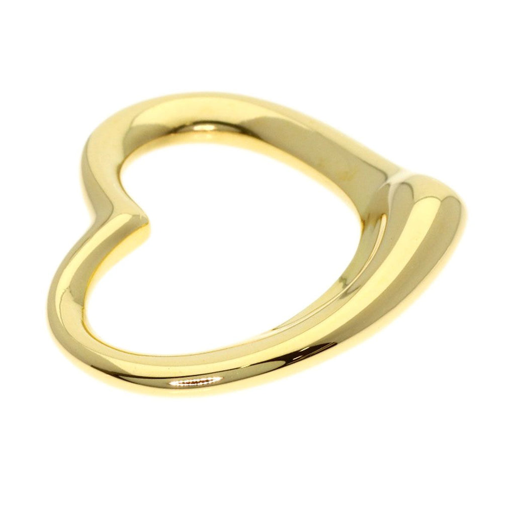 Tiffany & Co Open Heart Pendant 18k Yellow Gold — view 3