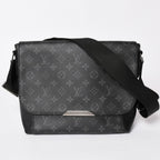 Louis Vuitton Messenger PM Explorer Monogram Black Eclipse Silver