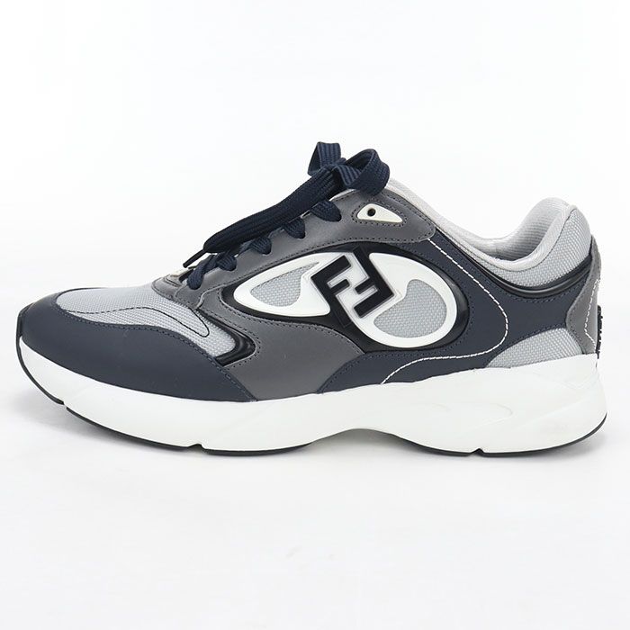 Fendi Sneakers Leather Nylon — view 2
