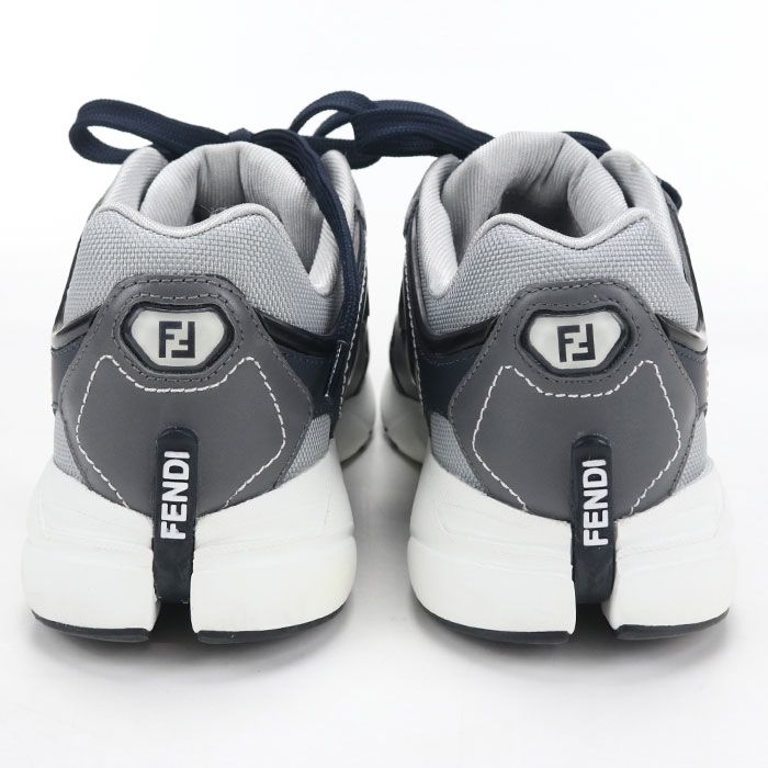 Fendi Sneakers Leather Nylon — view 6