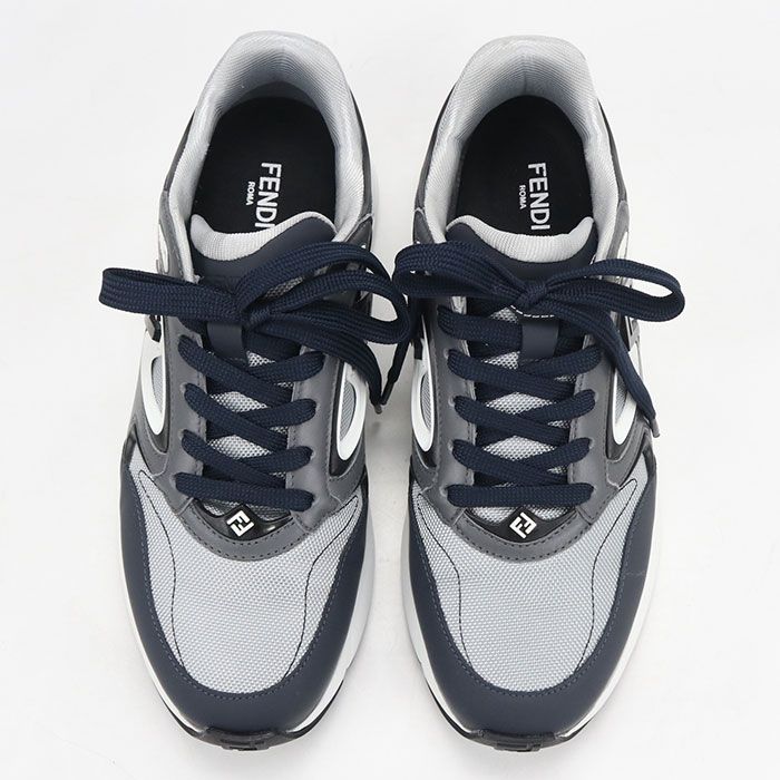 Fendi Sneakers Leather Nylon — view 9