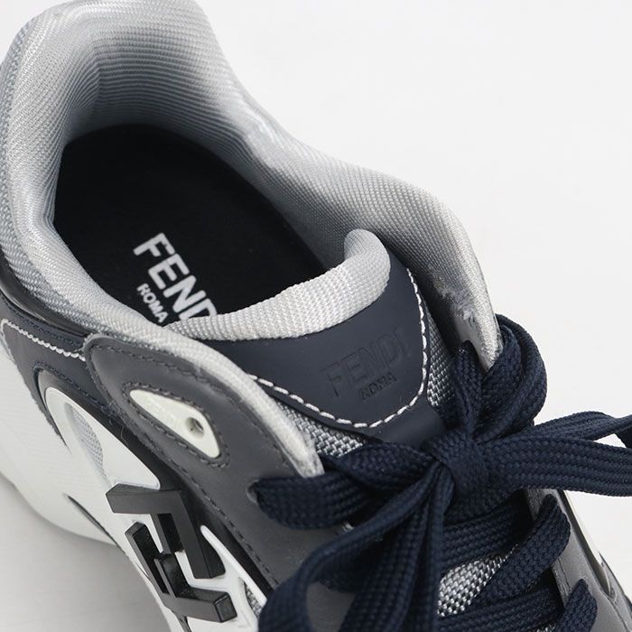 Fendi Sneakers Leather Nylon — view 5