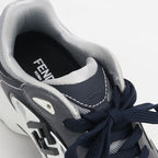 Fendi Sneakers Leather Nylon — view 5