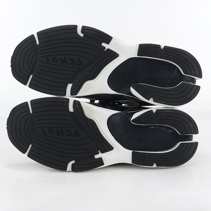 Fendi Sneakers Leather Nylon — view 7