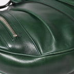 Saint Laurent Rive Gauche Leather Hobo Shoulder Bag Tom Ford Era Pleated Green — view 7
