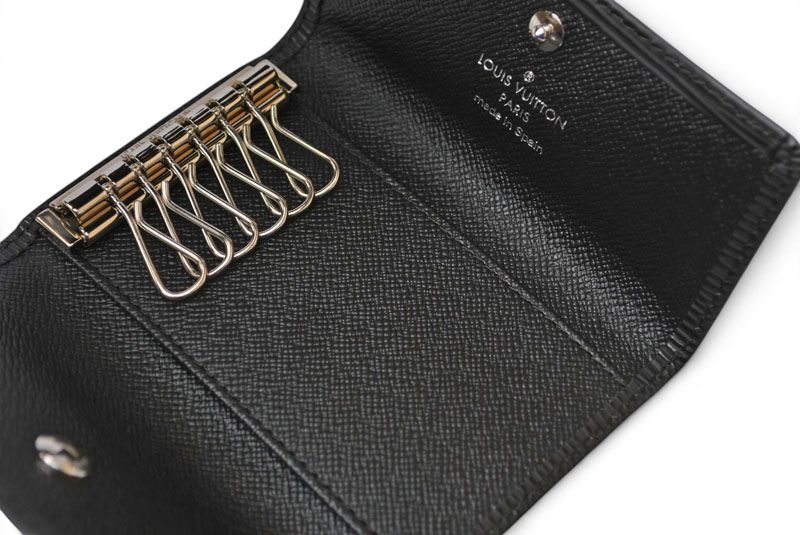 Louis Vuitton Key Case Multicles 6 Epi Noir Black Key Holder — view 3