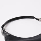 Gucci Guuci Bag GG Canvas Leather Black Silver — view 6