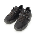 Prada Nylon Studded Belt Fabric Sneakers Black