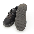 Prada Nylon Studded Belt Fabric Sneakers Black — view 5